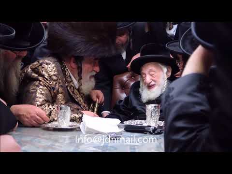 Visnitz Rebbe Visits The Skulen Rebbe - Kislev 5778