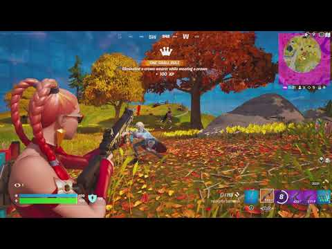 Using a hired NPC to your advantage in Fortnite