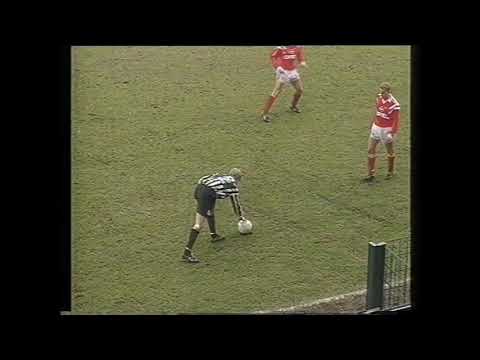 1991-1992 Beker 1/4 finale heen Eendracht Aalst - Standard 0-1