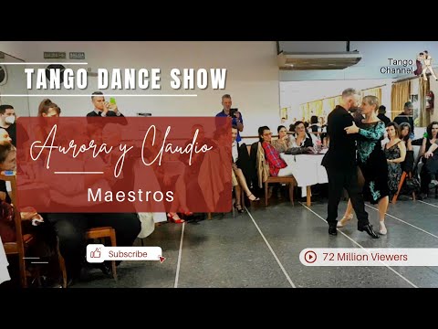 Hermosa exhibición de tango Aurora Lubliz, Claudio Gonzales 2022-04-24
