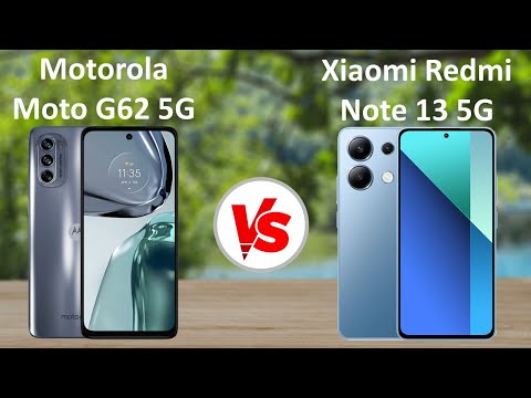 Motorola Moto G62 5G vs Xiaomi Redmi Note 13 5G