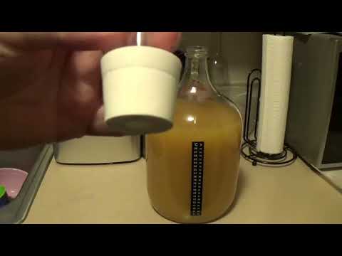 How to Make a Simple Cyser part 2 Racking