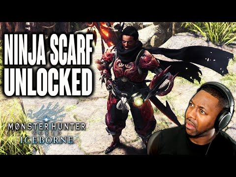 MHW Iceborne ∙ How To Get Ninja Scarf (Sealed Dragon Cloth) - Monster Hunter World Festival Event