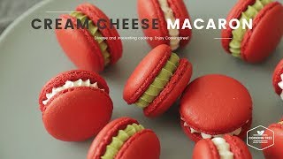 [크리스마스🎄] 크림치즈 마카롱 만들기 : Christmas Cream Cheese Macaron Recipe : クリームチーズマカロン | Cooking ASMR