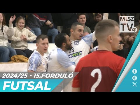 Vehir.hu Futsal Veszprém – MVFC Berettyóújfalu | 4-0 | Férfi Futsal NB I |15. fordu-ló | MLSZTV
