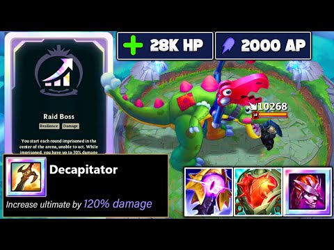 I DEALT 10,000 TRUE DAMAGE ULT WITH THIS INSANE BUILD ON CHO'GATH! (28,000 HP, 2000 AP BIS)