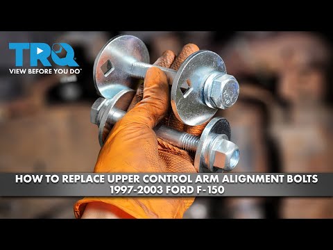 How to Replace Upper Control Arm Alignment Bolts 1997-2003 Ford F-150