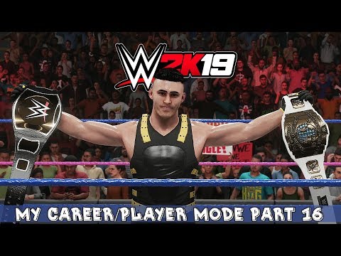 WWE 2K19 MY CAREER MODE PART 16 - DUAL CHAMPION [WWE 2K19 Legend Returns] - PS4 PRO 4K