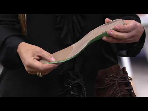 Earth Suede Lace-up Ankle Boots - Boone on QVC