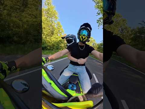 Couple Goal😍❤️ #supermotocouple #wheelie #bikelife #motorcycle