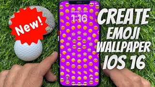 How To Create Your Custom Emoji Wallpaper in iPhone iOS 16