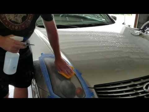 Headlight restoration 2003 G35 and 3M ultraflex sandpaper
