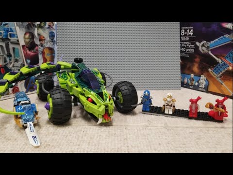 Lego Ninjago 9445 Fangpyre Truck Ambush Set Review