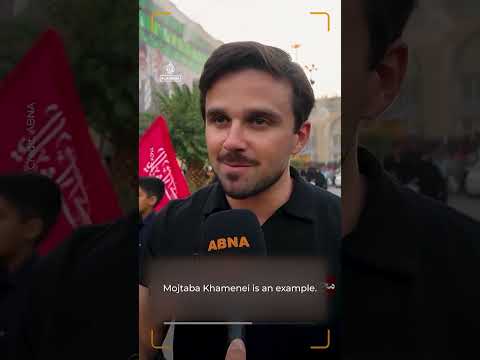 ‘Down with the USA’: US influencer Jackson Hinkle attends Khamenei’s funeral