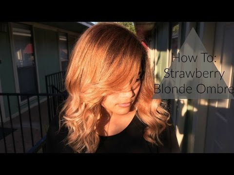 How To: Strawberry Blonde Ombre