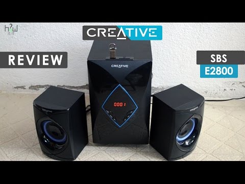 Creative SBS E2800 Review with Sound Test