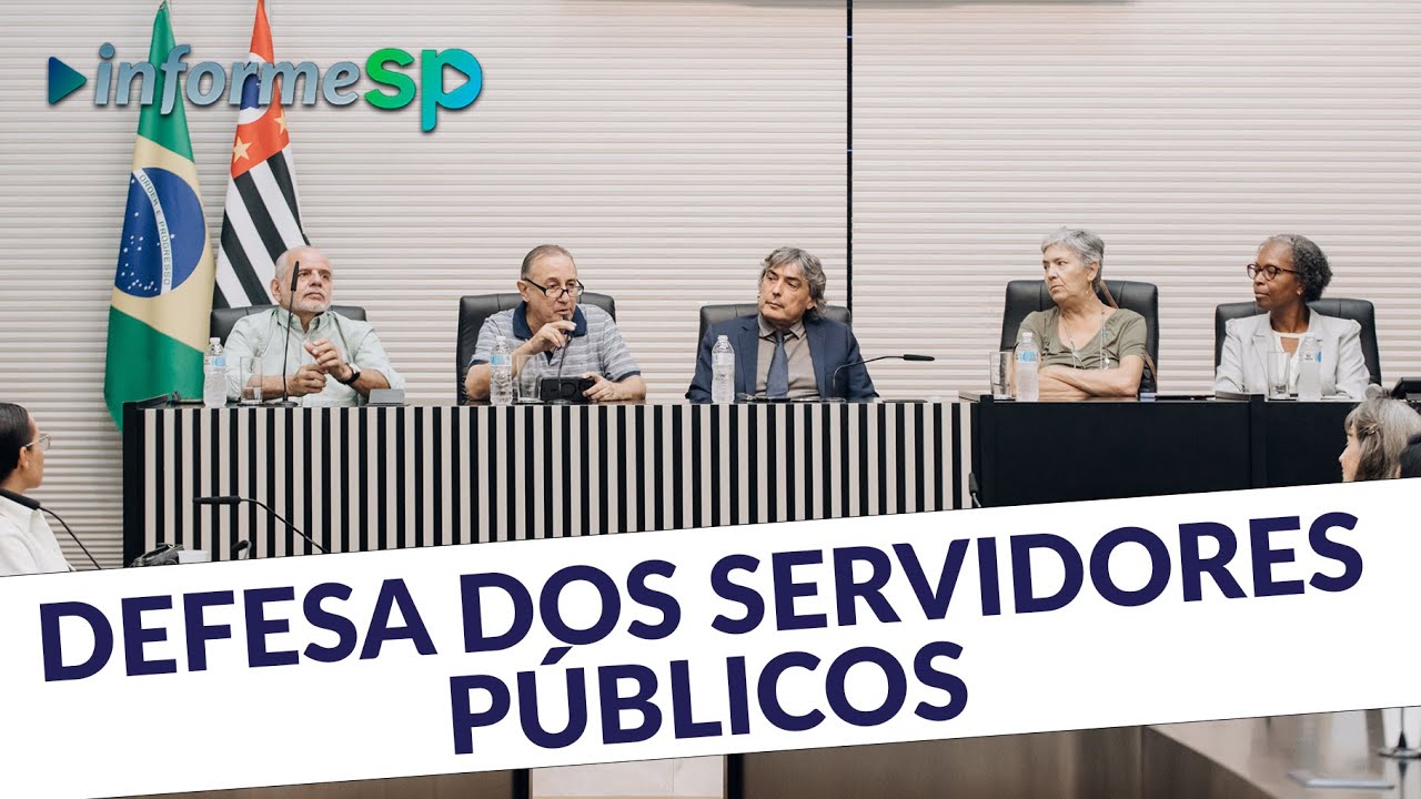 Informe SP mostra a audiência pública em defesa dos servidores públicos de São Paulo