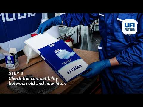 Cabin air filter replacement UFI Filters