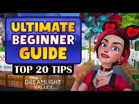 DISNEY Dreamlight Valley. 20 Beginner TIPS I Wish I Knew SOONER! Ultimate Beginner Guide.