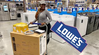 New Lowe’s Kitchen Appliance | Lowe’s Appliance | LG Refrigerator | Whirlpool Microwave