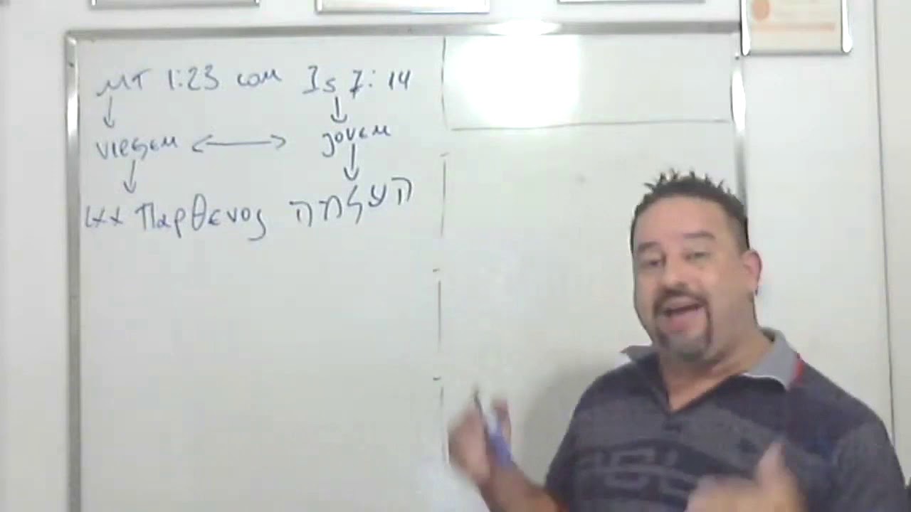 Quem disse que Maria era virgem?