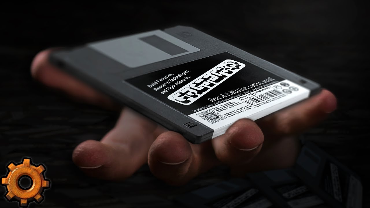 I beat Factorio on 1,000 Floppy disks. - YouTube