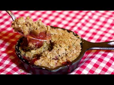 Red Tart Cherry Crisp