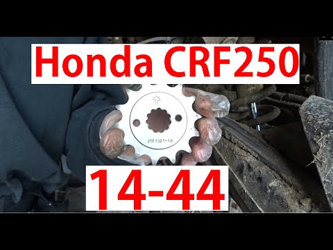 Thumbnail for How to Change Chain & Sprocket on a Honda CRF250L (44 teeth upgrade) by Honda P50