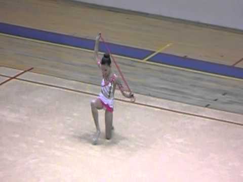 Ksenia Silin -Rope- Israel Championship 2012-קסניה סילין חבל
