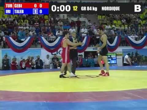 Taleb Nematpour (Iran) vs Selcuk Cebi (Turkey) 84kg 2012 Greco Roman World Cup FINAL