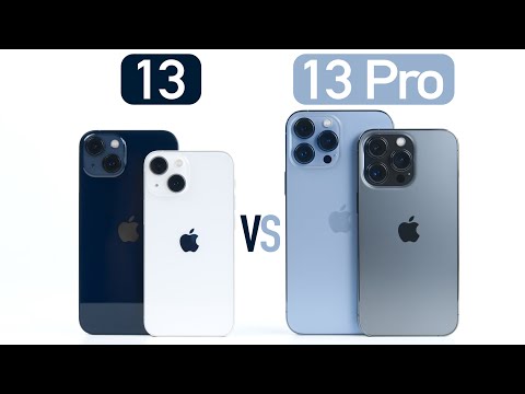 iPhone 13/13 mini vs iPhone 13 Pro/13 Pro Max - Comparison | These are the differences