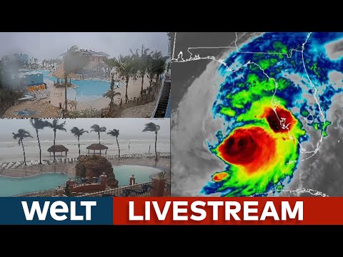USA LIVE! MONSTER-HURRIKAN MILTON! Tote und Stromausfälle! Florida nach dem  Supersturm | LIVE dabei