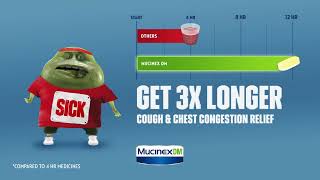 Mucinex 12HR DM Get Long Lasting Symptom Relief
