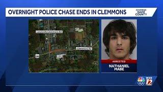 Man arrested after leading Davie County deputies on chase through Forsyth County