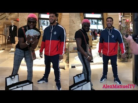 Atuedadvasegui y Anuel AA "Se Encuentran en una Tienda Gucci" RICO COÑO