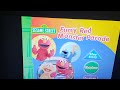 Sesame Street Furry Red Monster Parade 2006 Dvd Menu