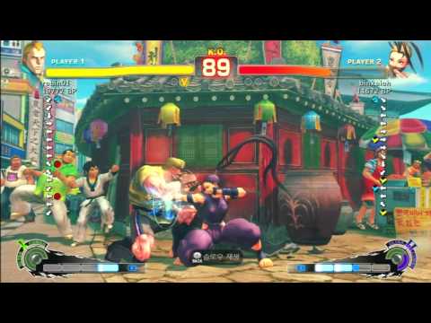 SSF4 Rank Match  robin01 (AB)  vs  binkaioh (IB)
