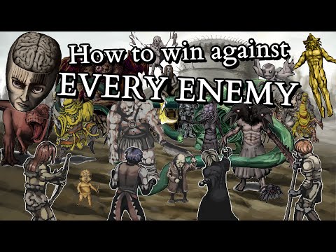 How to win against EVERY ENEMY in Fear and Hunger (80 video supercut)