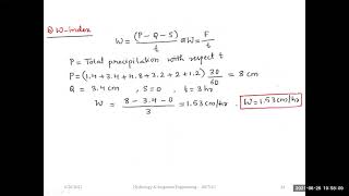 HIE: Module 2 - Problems on Evaporation & Infiltration Part 1
