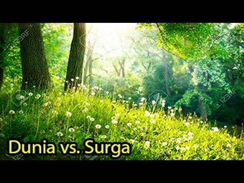 Inilah Kenikmatan Surga Bila Dibandingkan Dengan Kenikmatan Dunia. (Bhs. Indonesia)