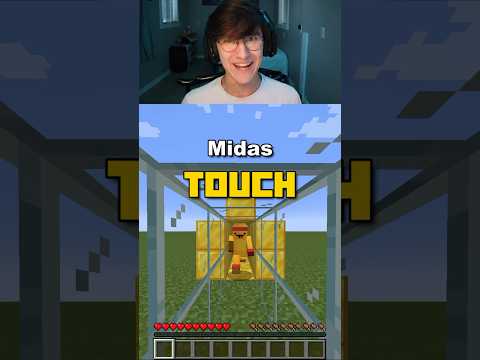 Minecraft, But I Have Midas Touch 😳👑