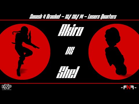 FNF 12-26-14 - Smash 4 - Akiro vs. Shel - Losers Quarters