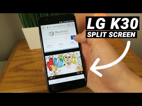 LG K30 - How to Enable Split-Screen Multitasking