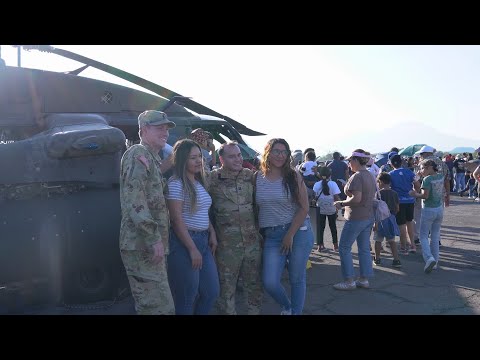 U.S. sends Black Hawk Helicopter to the Ilopango Air Show in El Salvador