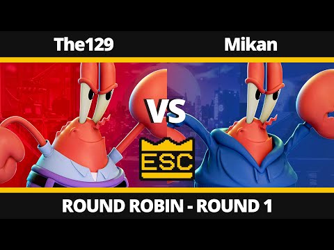 NASB at ESC 33 - Round 1 - The129 (Mr. Krabs) Vs. Mikan (Mr. Krabs) - EU Tournament