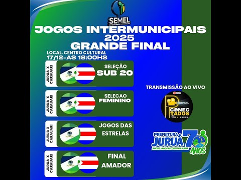 5º DIA DE JOGOS INTEMUNICIPAL JURUÁ 2025