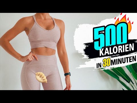 Verbrennen Sie 500 KALORIEN in 30 MINUTEN! Cardio-Training zu Hause