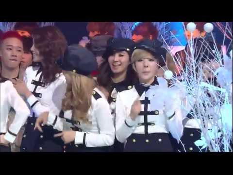 111225 Christmas Girls - All I want for christmas is you + Opening [HD]
