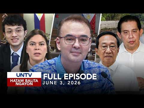 UNTV: Hataw Balita Ngayon | June 03, 2026
