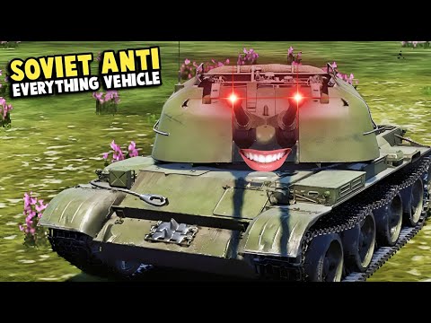 ZSU-57-2 Soviet Anti Everything Vehicle - War Thunder Mobile